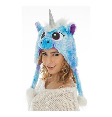 Muts Fluffy Unicorn Blauw