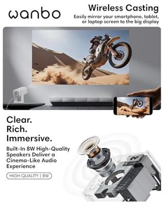 Projector Wanbo 44 MO251021002 3500 lm 1280 x 720 px