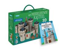 Rebo Publishers Boek + 3d model - het middeleeuwse kasteel - 89st. - thumbnail