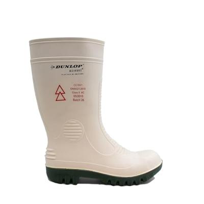 Dunlop A571411 High Voltage beveiligd SB Wit/Groen - Maat 47 - 00.036.001.47