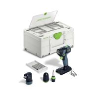 Festool TXS 18-Basic-Set - Accu-schroefboormachine | zonder accu&apos;s en lader in Systainer - 577335 - thumbnail