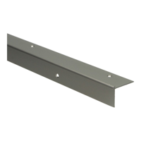 Küberit - Trapneusprofiel recht 870 t.b.v. 2,5mm PVC RVS - 250 cm - thumbnail
