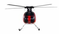 Amewi AFX MD500E Zivil RC helikopter RTF - thumbnail