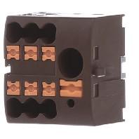 Phoenix Contact 3273340 Verdeelblok 25.2 mm Spanveer Bruin 10 stuk(s)