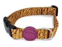 MORSO HALSBAND HOND GERECYCLED JUNGLE DRUM GROEN 43-70X2,5 CM - thumbnail