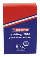 Permanente markeerstift Edding 330 Rood (10 Stuks) - thumbnail