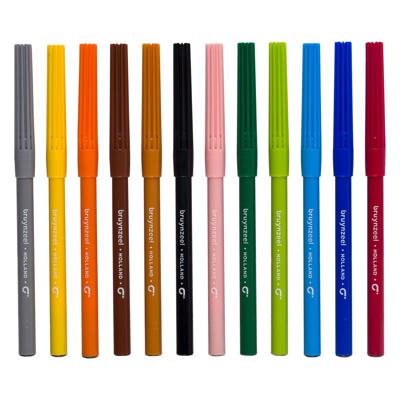 Viltstift bruynzeel kids assorti 12 stuks Viltstift bruynzeel kids assorti 12 stuks