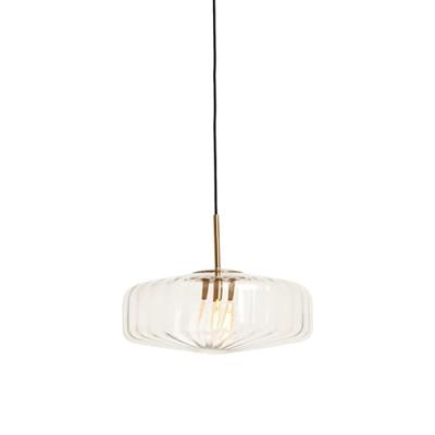 Light & Living HanglampPleat goud Ø30cm - 2971996 - thumbnail