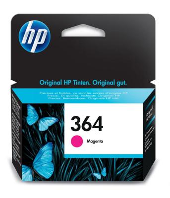 Originele HP 364 magenta inktcartridge voor HP DeskJet 3070A en HP Photosmart 5525/6525 (CB319EE)