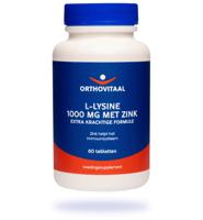 L-Lysine 1000mg met zink 60 Tabletten - thumbnail