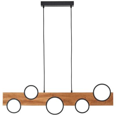 Brilliant HanglampCheesy hout - G99938/76