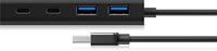 ICY BOX IB-HUB1426-U3, USB 3.2 Gen 1 Hub Type-A zu 2x Type-C® u. 2x Type-A USB Anschl. USB 3.2 Gen 1-hub 4 poorten Via PC bedienbaar Zwart - thumbnail