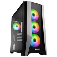 Sharkoon TG7M RGB PC-behuizing Zwart - thumbnail