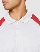 Spiro RT177M Men´s Team Spirit Polo - White/Red - XL - thumbnail