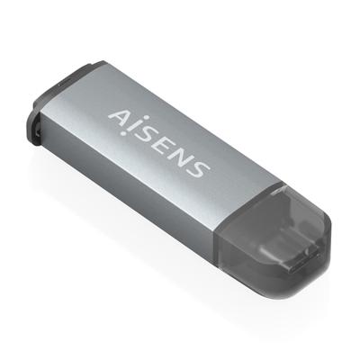 Kaartlezer Aisens ASCR-2C10-GR Grijs - thumbnail