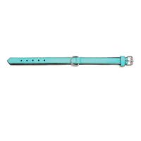 Hondenhalsband Gloria Gestoffeerd turquoise (30 cm) (30 x 1,5 cm) - thumbnail