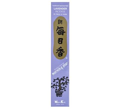 Japanse Lavendel Wierook Morningstar - Set van 50 Stokjes Japanse Lavendel Wierook Morningstar - Set van 50 Stokjes
