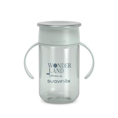 360° beker 340ml - Wonderland SUAVINEX blauw