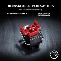 Razer Huntsman V2 TKL Quartz gaming toetsenbord - thumbnail