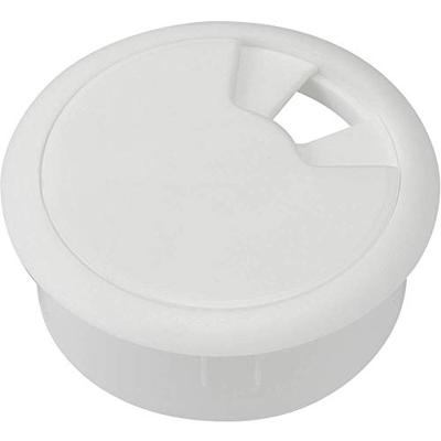 TRU COMPONENTS WP50BK Kabeldoorvoering Voor werkblad ABS Wit 1 stuk(s)