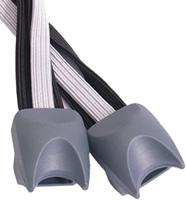 Gazelle Snelbinder trio 28" new edge - zwart/donkerzilver - thumbnail