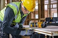 DEWALT DCW604P2-QW Accu Invalfrees 18V XR met verwisselbare zool - Inclusief 2x 5.0Ah Accu, Lader en Koffer - thumbnail