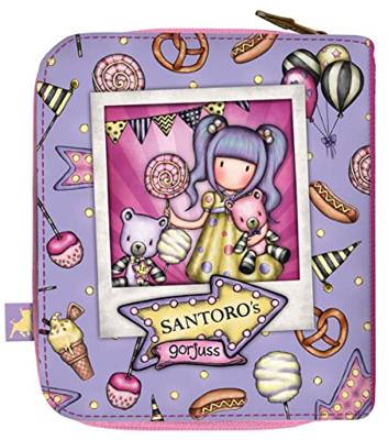 Portefeuille Gorjuss First prize Lila 10 x 12 x 3 cm