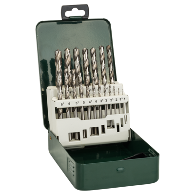 Bosch Accessories 2609255062 HSS Metaal-spiraalboorset 19-delig 1 mm, 1.5 mm, 2 mm, 2.5 mm, 3 mm, 3.5 mm, 4 mm, 4.5 mm, 5 mm, 5.5 mm, 6 mm, 6.5 mm, 7 mm, 7.5