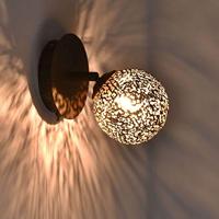 Paul Neuhaus Wandlamp Greta 1 lichts bruin - thumbnail