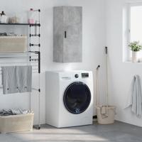 Hangkast 34,5x34x90 cm betongrijs - thumbnail