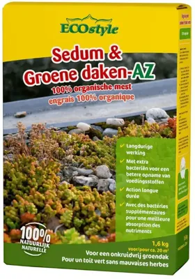 Ecostyle Sedum & groene daken-az 1.6kg