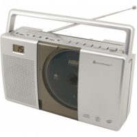 Soundmaster RCD1185 draagbare radio met cd-speler, audioboekfunctie, draagbare radio, keukenradio - thumbnail