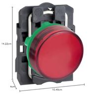 Schneider Electric XB5AVB3 Signaallamp Groen 24 V/DC, 24 V/AC 1 stuk(s) - thumbnail
