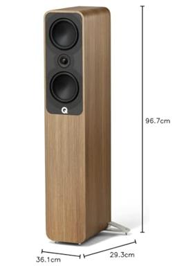 Q Acoustics: 5040 Vloerstaande Speakers - 2 Stuks - Oak - thumbnail