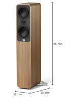 Q Acoustics: 5040 Vloerstaande Speakers - 2 Stuks - Oak - thumbnail