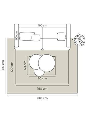 Essenza Fleur Vloerkleed Grijs