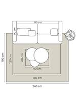 Essenza Essenza Giulia Carpet 120x180 Iceblue - thumbnail