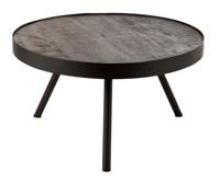 J-Line Bijzettafel 'Delphi' Mangohout, 60cm - thumbnail