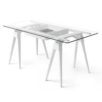 Design House Stockholm Arco bureau Eiken wit - thumbnail