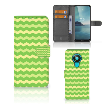 Nokia 3.4 | Telefoon Hoesje | Waves Green