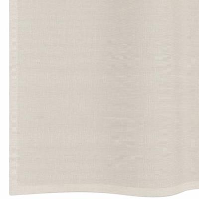 Gordijnen voile met doorvoertules 2 st 140x245 cm crmekleurig Gordijnen voile met doorvoertules 2 st 140x245 cm crmekleurig