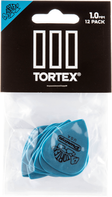 Dunlop 462P100 Tortex III Plectrum 1.00mm 12-Pack