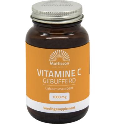 Mattisson HealthStyle Vitamine C Gebufferd 1000mg - Calcium Ascorbaat Mattisson HealthStyle Vitamine C Gebufferd 1000mg - Calcium Ascorbaat