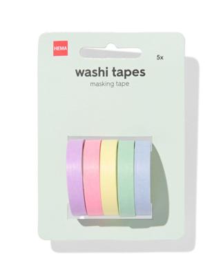 HEMA Washi tapes - 5 stuks