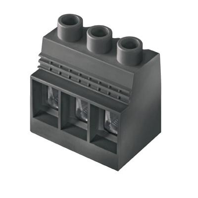 Weidmüller 1047150000 Klemschroefblok 35 mm² Aantal polen 4 Zwart 10 stuk(s)