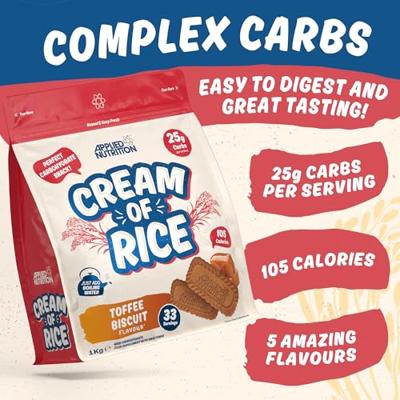 Applied Nutrition - Cream of Rice (1kg) Applied Nutrition - Cream of Rice (1kg)
