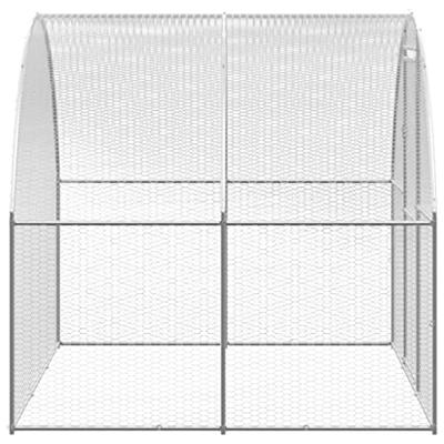 Kippenren 3x12x2 m gegalvaniseerd staal
