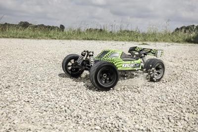Carson Modellsport King of Dirt 2.0 Groen, Zwart 1:8 RC auto Elektro Buggy 100% RTR 2,4 GHz Incl. accu, oplader en batterijen voor de zender Carson Modellsport King of Dirt 2.0 Groen, Zwart 1:8 RC auto Elektro Buggy 100% RTR 2,4 GHz Incl. accu, oplader en batterijen voor de zender