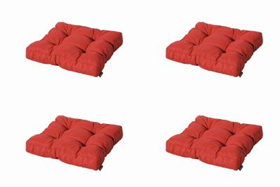 Kussen Florance 47X47 Panama baksteenrood (4 stuks) Madison - Madison Kussen Florance 47X47 Panama baksteenrood (4 stuks) Madison - Madison