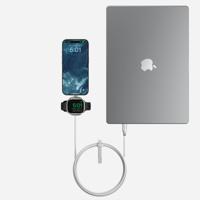 Nomad Universal cable for Apple Watch (1.5m/100W) - White - thumbnail